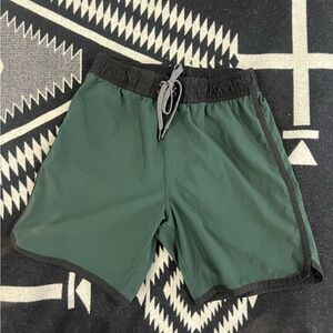 Prana Men’s Green Performance Shorts